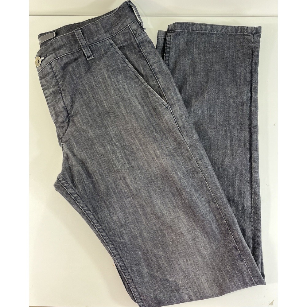 Vince‎ Jeans Womens Size 32 Gray Wash Straight Casual Stretch USA Office Preppy